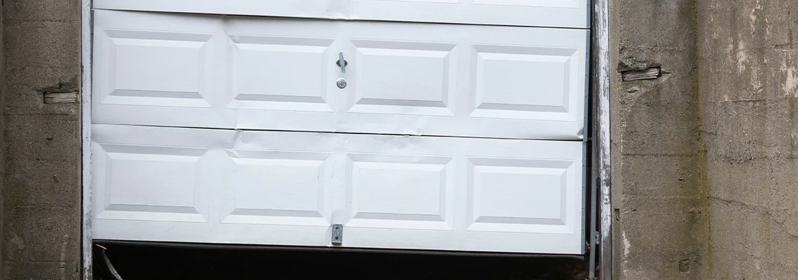 Garage Door Got Hit By A Car Dent Removal in Melrose Park, IL